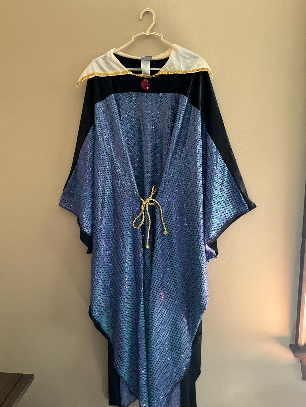 Wicked Evil Queen Vintage Disney Store Costume Robe Adult Size L/xl - Picture 4 of 4